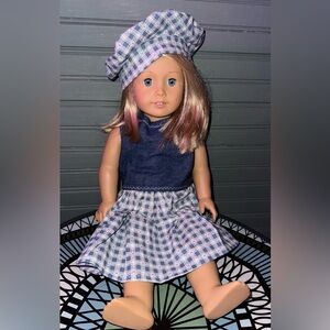 American girl doll dress set